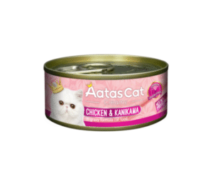 Aatas Cat Creamy konservas katėms Chicken&Kanikama 24 x 80 g