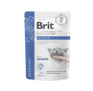 Brit GF Veterinary Diets kons. katėms maiš. Recovery 85g