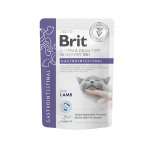 Brit GF Veterinary Diets kons. katėms maiš. Gastrointestinal - Low Fat 85g