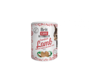 Brit Care Cat skanėstas Superfruits Lamb 100g
