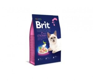 Brit Premium Cat Adult Chicken sausas maistas katėms 300g - 8kg
