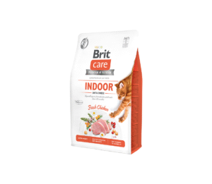 Brit Care Cat GF Indoor Anti-stress sausas maistas katėms 2kg. - 7kg.