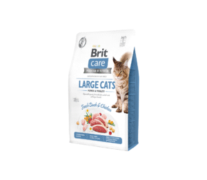 Brit Care Cat GF Large cats Power&Vitality sausas maistas katėms 2kg - 7kg