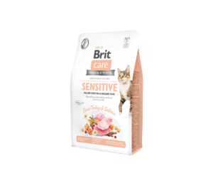 Brit Care Cat GF Sensitive Healthy Digestion&Delicate Taste sausas maistas katėms 2kg - 7kg