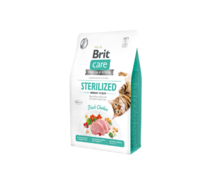 Brit Care Cat GF Sterilized Urinary Health sausas maistas katėms 2kg - 7kg