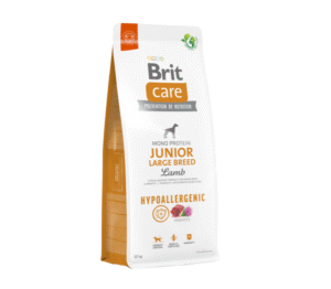 Brit Care Hypoallergenic Junior Large Breed Lamb sausas maistas jauniems šunims su ėriena 3 kg - 12 kg