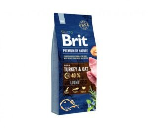Brit Premium By Nature Light sausas maistas šunims 3kg - 15kg