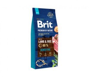 Brit Premium By Nature Sensitive Lamb sausas maistas šunims 3kg - 15kg