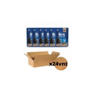 Brit Premium konservai katėms maiš. Liver for Sterilised 24 x 100 g