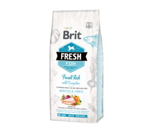 Brit Fresh Fish with Pumpkin Adult Large sausas maistas didelių veislių šunims su žuvimi ir molūgu 2,5kg - 12kg